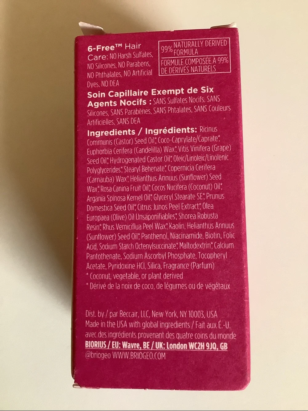 Briogeo sleek stick